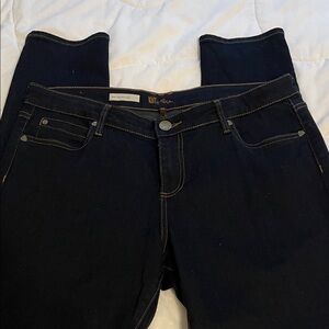 Kut from the Kloth MIA Women's Dark Blue Skinny Jeans 14
